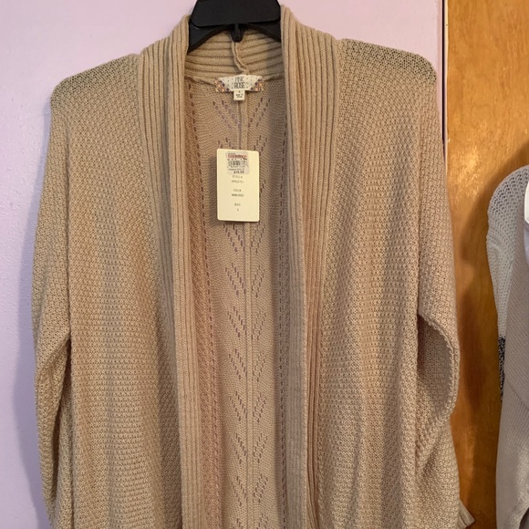 Pink Rose Sweaters - Cardigan Macy’s Backstage